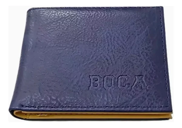 Billetera Del Club Boca Juniors Con Licencia Oficial - Imagen 2